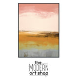 a picture of a painting with the words the modern art shop