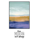 a picture of a painting with the words the modern art shop