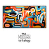 the modern art shop logo