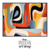 the modern art shop is open for business