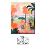 the modern art shop logo