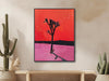 Joshua Tree Painting - Western Desert Decor - Southwestern Wall Art - Midcentury Modern - Framed Canvas or Giclée Print - &quot;DANCING SHADOW&quot;